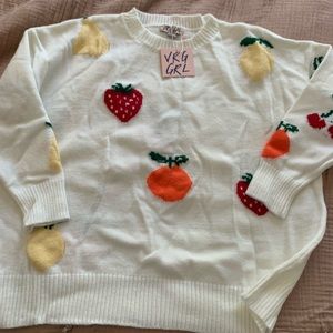 Verge Girl Fruit Sweater